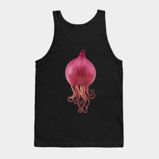 Onion Octopus Design Tank Top